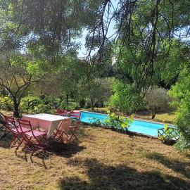 Gîte Gard 4-5 personnes Piscine et rivière