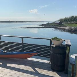 Cozy townhouse at the sea!, hotel v destinaci Salhus