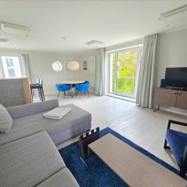 Dünenresidenz Prora - Attraktive Ferienwohnung 'Strandlust' mit 1 Schlafzimmer zur Sonnenseite NP415