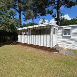 Mobilhome sur camping 4 étoiles, hotel in Le Teich