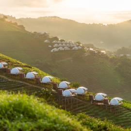 The View Homestay Monjam เดอะวิว โฮมสเตย์ม่อนแจ่ม, hótel í Mon Jam