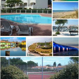 Appart Oléron Vert Bois 4 pers, hotell i Dolus-d'Oléron