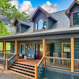 Morganton में, होटल Lake Views Hot Tub Fire Pit 6bed