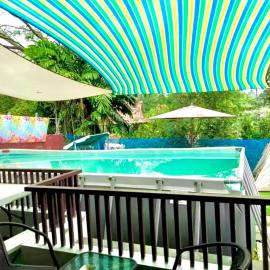 Vila Vimallahills 3bedroom plus 1bedroom dan Tendacamping, Privatepool, ayunan, bbq Bebas jam cekin, cekout sesuai jam cekin 24jam, Hotel in Gadok 1