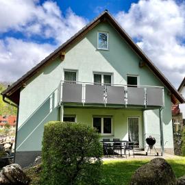 Ferienwohnung Wanderkönig mit Terrasse