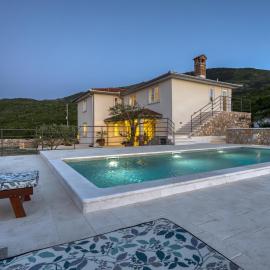 VILLA PRISUNAC - private luxury with amazing sea view between Istria and Kvarner