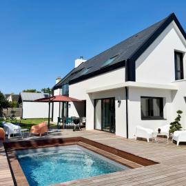 Superbe Villa contemporaine avec piscine, Sainte Marine