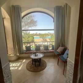 chalet in nubian villas , behind Rihanna hotel
