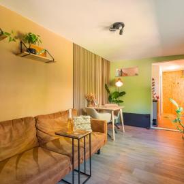 Tiny house - fietsverhuur, eigen keuken en badkamer