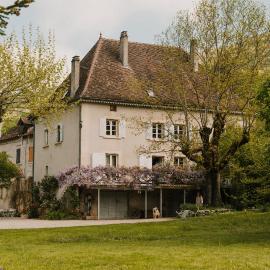 Lhuis में, होटल Maison d'hôtes de charme avec piscine, La Lhuiseraie