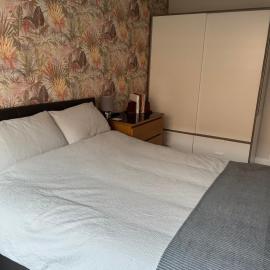 Large room, superking bed and en-suite wet room