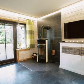 Modernes Ferienhaus mit Kamin & Garten in ruhiger Lage, hotell i Hasselfelde