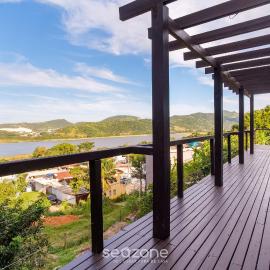 Casa c/ Vista Lagoa e Churrasqueira CTM0000, hotel di Siriú