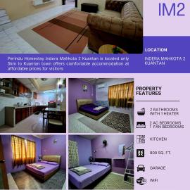 Perindu Homestay IM2, hotel in Kuantan