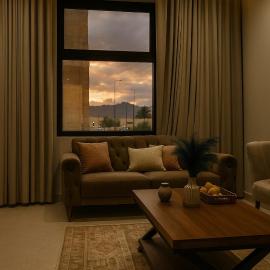 شقه غرفتين وصاله بشرفه, hotell i Al Ula
