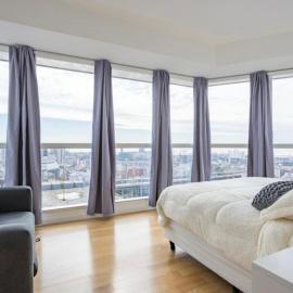 Exclusivo Apartamento en Torre Bellini Esmeralda con pileta, jacuzzi, gym y vista, Capac máxima 5 personas
