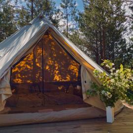 Kiriku में, होटल Tikavälja glamping