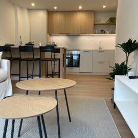 Viesnīca Apartamento R14 en Miño con 2 dormitorios, salón-cocina, 1 baño y zona de lavandería, situado cerca de las playas pilsētā Miņo