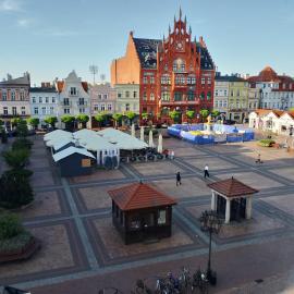 Z widokiem na Rynek, hotel Chojnicében