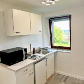 Apartment mit Gartenblick