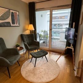 DUTTI'S HOME - Stylisches Apartment, Stellplatz, Küche, Self Check-in