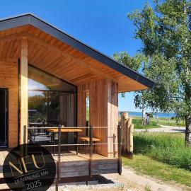 WerderChalet -- SEABREEZE -- Meerblick I Strand 150m I Sauna I eKamin I 2 Personen und Kind I by "Meyers am Meer", hotel in Boiensdorf