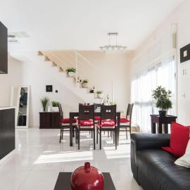Mamad Spacious Duplex with Terrace From the Beach