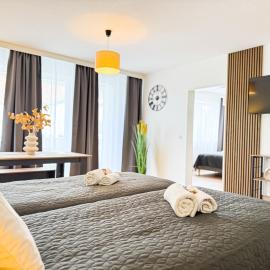 ImmoStay Waterfront Apartments - Balkon über Bremen & Parking, Hotel in Bremen