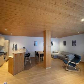Familienfreundliche Wohnung nähe See und Gondel、Quartenのホテル