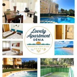 LOVELY APARTMENT DENIA, piscina, jacuzzi, pádel, parking, хотел в Дения