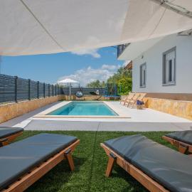 Luxury Villa Kristina with Heated Pool near Omis for 12 Guests