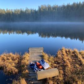 Energy place in the woods 30 min from Oslo, hotel en Nittedal