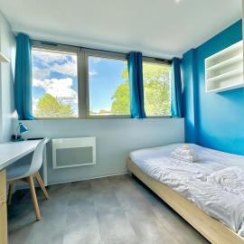 Studio 64 Rénové et Équipé - Nancy proche CHRU,CESI,FAC