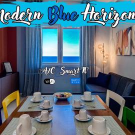Modern Blue Horizon - Spiagge 200m - AC - SmartTV, hotel v destinácii Cogoleto