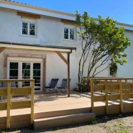 Duplex rénové au cœur de la nature, hotel Salles-ban