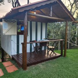 Cabana Hostel nas Árvores EcoPark, hotel in São Pedro