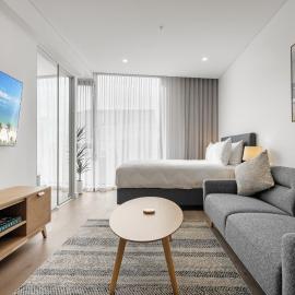 Chic Studio Stay Near Cafés and Coastline