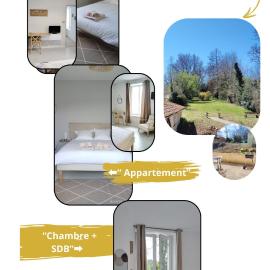 Studios ou Chambre SDB avec extérieur centre-ville Ribérac, hotel in Ribérac