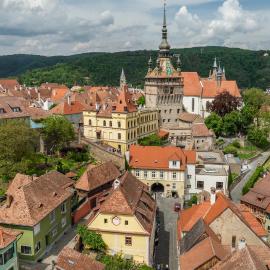 Turnul cu Ceas View Apartment, hotel i Sighişoara