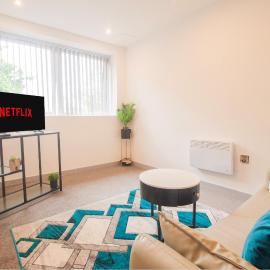 Stylish City-Centre 1-Bed Flat, hotel a Wolverhampton