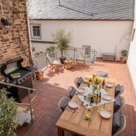 Ferienhaus Kapellenhof mit Infrarotsauna und vier Schlafzimmern