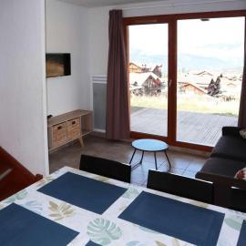 Chalet de standing avec piscine, sauna et hammam - 6/7 pers, au pied des pistes Les Orres 1800 - FR-1-322-434