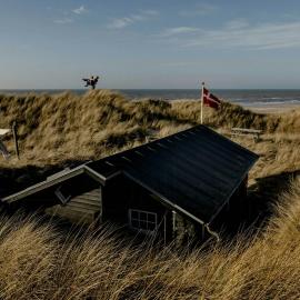 Beach House In The Dunes At Tornby Strand