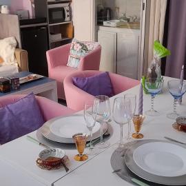 HEBERGEMENT CHEZ ANNIE HARMONIA CHAMBRE SDB WC EXCLUSIFS 200 M mer plages Promenade des anglais, Hotel in Nizza