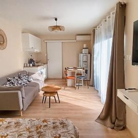 Studio climatisé-terrasse-Netflix-jardin à 10 min de Cassis