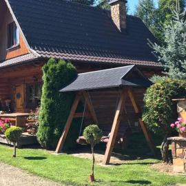 Domek Nad Rozlewiskiem z kominkiem