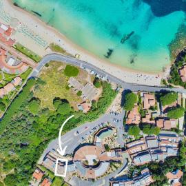 222 Seafront Apartment with Beach Access in Baja Sardinia - by Coral Property