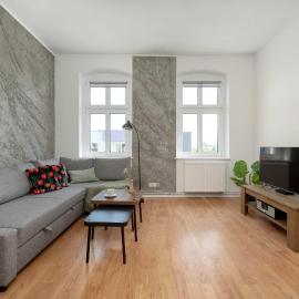 Spacious Apartment with WiFi & Smart TV Remote Working by Noclegi Renters