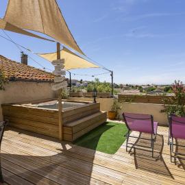 Logement féerique SPA & terrasse - proche Pézenas