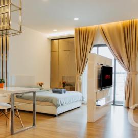 Symphony Tower I Menara Simfoni by Dehoz Suites、セルダンのホテル